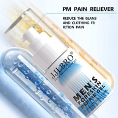 JJLBRO Foreskin Repair Gel texture close-up for fast absorption