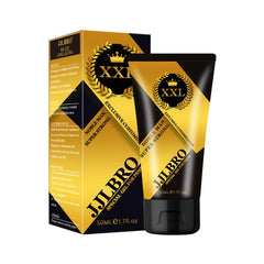 JJLBRO male enhancement cream bottle ready for convenient daily use after shower.
