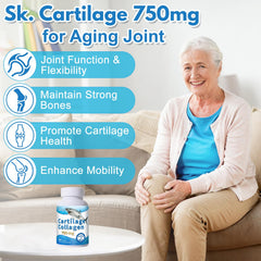Jkrova Cartilage capsules closeup showing texture for joint support