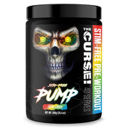 JNX Sports The Curse! Pump bottle pour demonstrates caffeine-free pumps for intense workouts