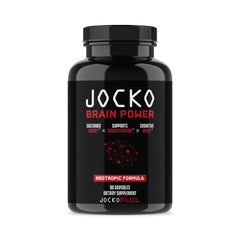 Jocko Fuel Brain Power bottle and capsules for focused energy