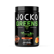 Jocko Fuel Daily Greens powder tub shown for daily gut health support