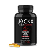 Jocko Fuel Joint Support bottle with capsules for mobility and comfort.