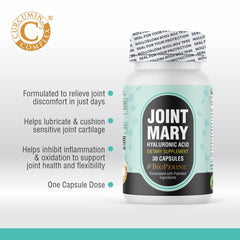 Joint Mary Glucosamine MSM capsules for flexible joints during daily activities