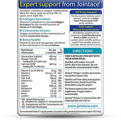 Jointace Omega-3 packaging flatlay conveys everyday wellness and product contents