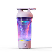 JOTER & LIBEAR electric protein shaker bottle in pink for smooth blending