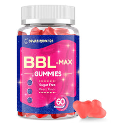 Jovariquethor Booty Gummies peach bottle for daily wellness
