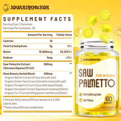 Jovariquethor gummies pack highlights mango pineapple flavor and chewable convenience