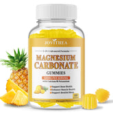 JOVITHEA magnesium carbonate gummies pineapple bottle for daily digestive support
