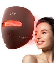 JOVS 4D red light mask with regular fit for comfortable home skincare sessions.