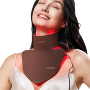JOVS red light neck mask front view for smoother neck texture.