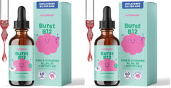 JoySpring Burst B12 Drops bottle for kid-friendly daily dosing
