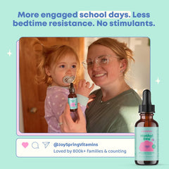 Measured drop from JoySpring MethylBee Kids Berry Lemonade