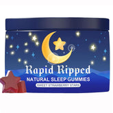 JRR Natural Sleep Aid Gummies pack for convenient nightly use and easy dosing.