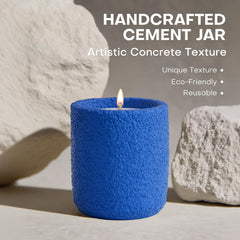 JueOne lead-free wick detail highlights safe, pure fragrance release.