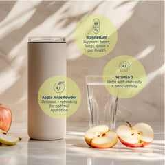 Juice Doctor vitamin-d-label showing 50% DV per serving.