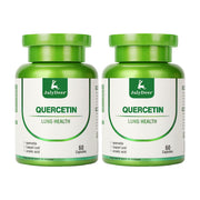 JulyDeer Quercetin 400 mg with loquat leaf bottle highlights potential immune support