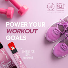 Everytime CaloTrim green tea extract detail boosts focus during training