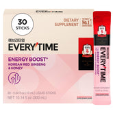 Jung Kwan Jang Everytime energy stick pack for convenient, caffeine-free vitality