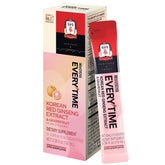 JUNG KWAN JANG Everytime red ginseng stick packaging promotes travel-friendly energy.