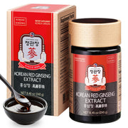 Jung Kwan Jang red ginseng extract bottle label signaling premium potency