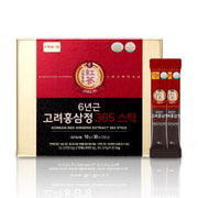 JUNGWONSAM 6-Year Red Ginseng 365-pack with vegan sticks for daily use