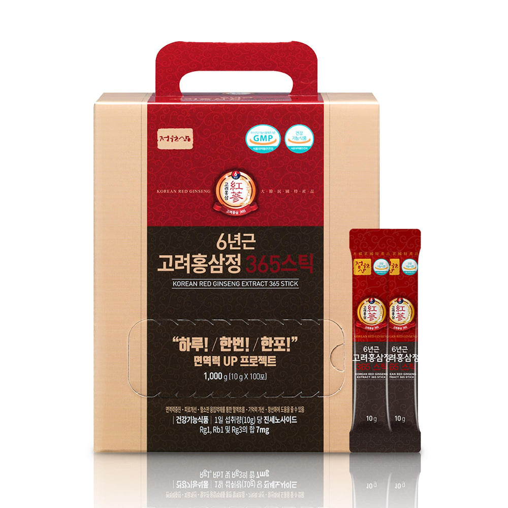 JUNGWONSAM red ginseng bottle for daily ritual and premium flavor.