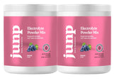 JUNP grape electrolyte powder with scoop for zero-calorie hydration
