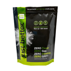 Just Better bottle pour shows zero grit for easy dosing.