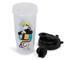 JUST FUNKY Naruto Shippuden shaker bottle portable design for gym and commute.