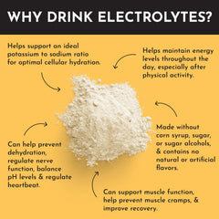 Just Ingredients Orange Pineapple Electrolytes label closeup shows transparent ingredients for trust.