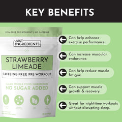 JUST INGREDIENTS organic maca root powder emphasizes natural vitality for performance.