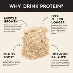 JUST INGREDIENTS Vanilla Protein Powder scoop, measuring the high-protein goodness.