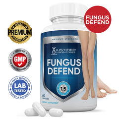 Justified Laboratories Fungus Defend capsules prepared for daily use