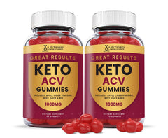 Justified Laboratories Great Results Keto ACV Gummies bottle for easy daily wellness.