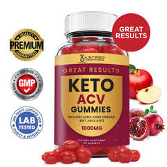 Justified Laboratories Keto ACV Gummies ingredients blend with beet root and B12.