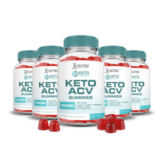 Justified Laboratories Keto Genesis gummies bottle with apple cider vinegar boosts daily wellness.