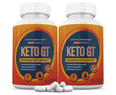 Justified Laboratories Keto GT pills bottle front for daily ketosis support
