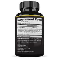 Justified Laboratories Maasalong capsules close-up for convenient daily use.