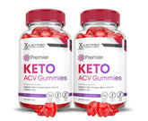 Justified Laboratories Premier Keto ACV gummies bottle front for convenient daily wellness.