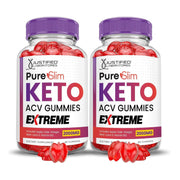 Justified Laboratories Pure Slim Keto ACV Gummies bottle front for daily wellness