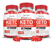 Justified Laboratories Rapid Lean Keto ACV Gummies bottle for daily use
