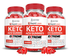 Justified Laboratories Rapid Lean Keto ACV Gummies bottle for daily use