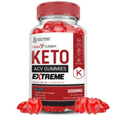 Justified Laboratories Trim Tummy Gummies bottle for easy daily keto-friendly ACV support.