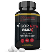 Justified Laboratories Vigor Now Max 1600MG bottle for daily wellness