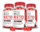 Justified Laboratories Activboost Gummies bottle shown, convenient daily keto-ACV support.
