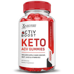 Activboost Keto with pomegranate beet juice powder flavor and color
