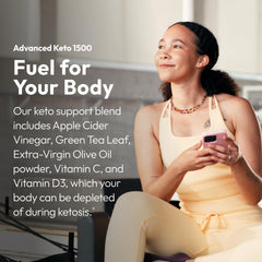 Justified Laboratories apple cider vinegar ingredient photo for keto hydration