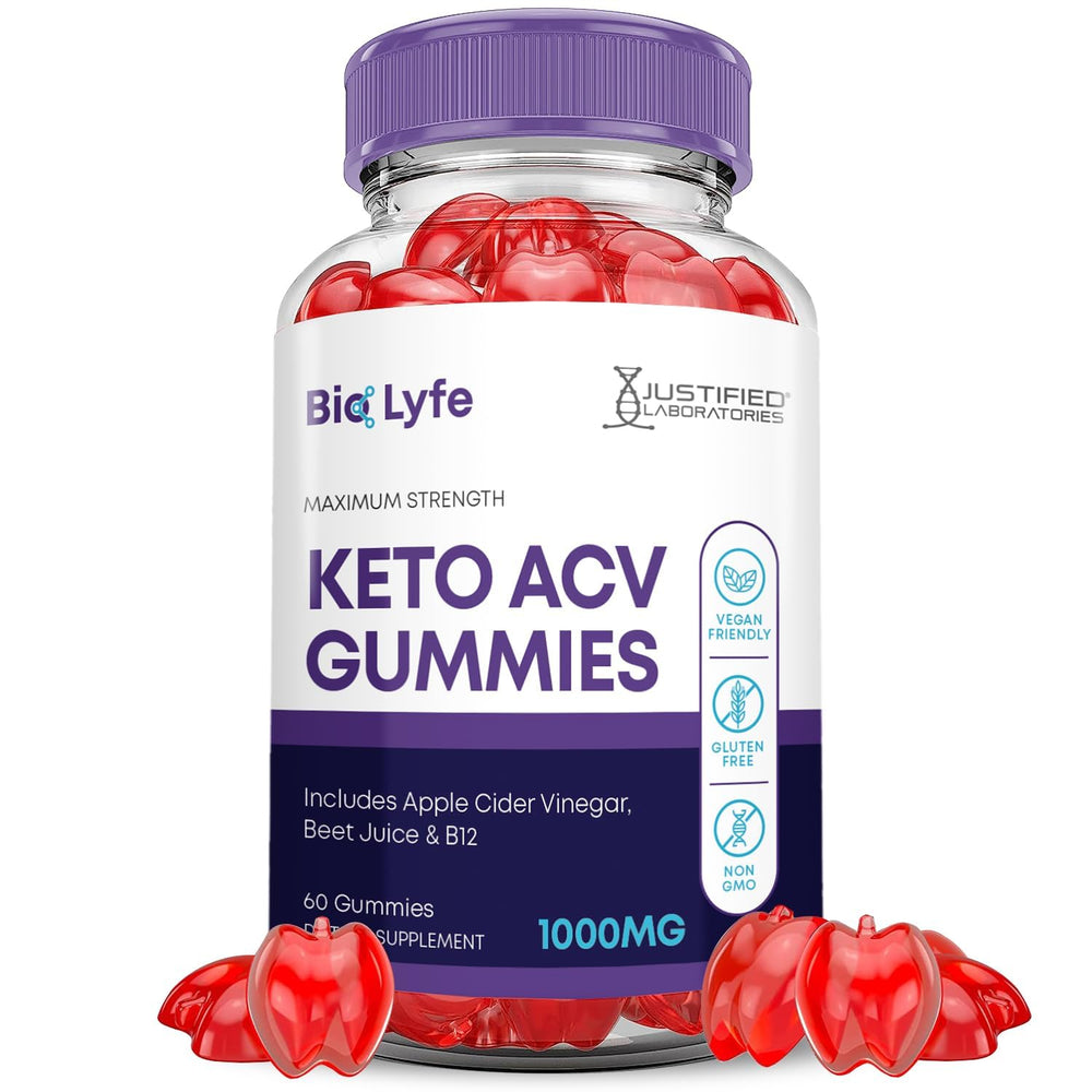 Justified Laboratories Bio Lyfe Keto ACV Gummies pack for easy daily wellness