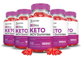 Justified Laboratories Bliss Keto ACV Gummies pack, 5-pack, convenient daily use.